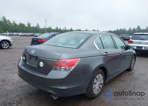 2009 Honda Accord 2.4 Lx from USA, damaged, VIN 1HGCP26339A052950